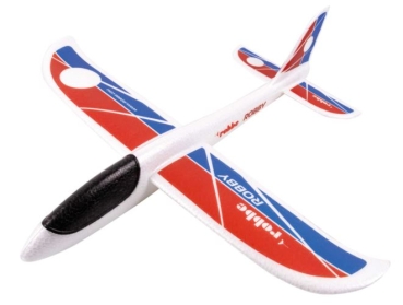 2696 Wurfgleiter ROBBY 485mm EPP weiß/rot/blau